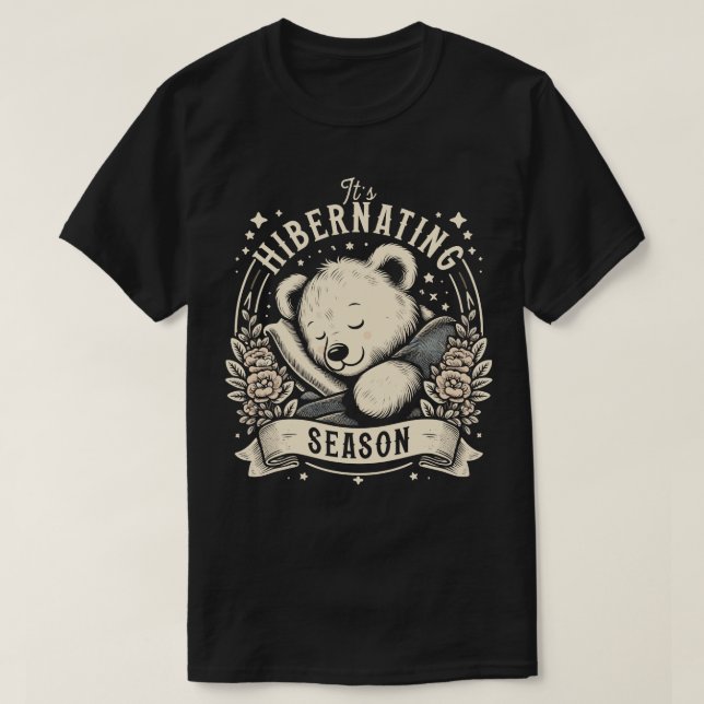 T-shirt Saison d'hibernation (Design devant)