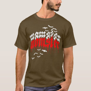 T-shirt Saison Éffrayante de Momster Halloween Ghoul Mama