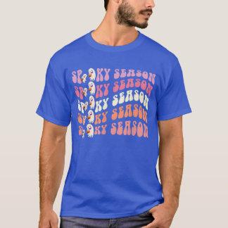 T-shirt Saison éffrayante Fantôme Éffrayant Halloween Supe