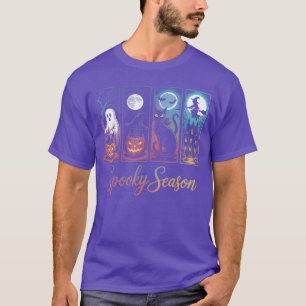 T-shirt Saison effrayante Halloween Vintage Halloween Horr