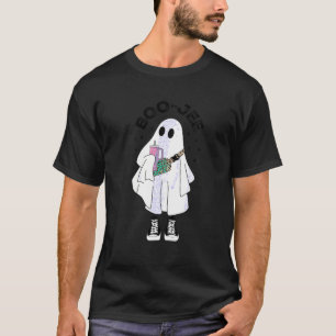 T-shirt Saison éffrayante mignonne Fantôme Halloween Costu