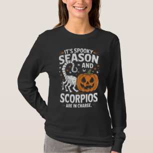 T-shirt Saison éffrayante : Scorpios en charge Funny Hallo