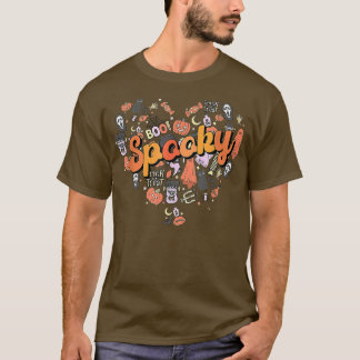 T-shirt Saison Éffrayante super Florale Coeur mignonne Gho