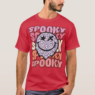 T-shirt Saison Halloween Ghost Éffrayant Happy 2022 Retro