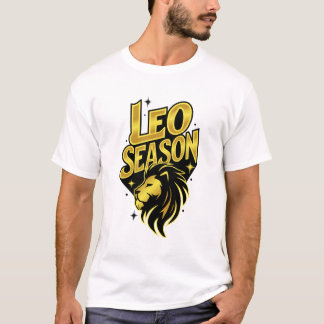 T-shirt Saison Leo Astrologie Fierté Zodiac Lion