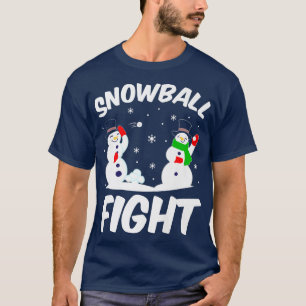 T-shirt Saison Snowball Saison Snowballs Hiver Saison Neig