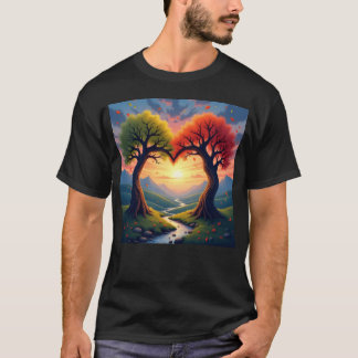 T-shirt Saisons d'amour drôle