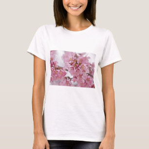 T-shirt Sakura Cherry Blossoms rose pâle