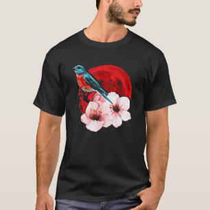 T-shirt Sakura Japon Cerisier Fleur Arbre Nature Japonaise