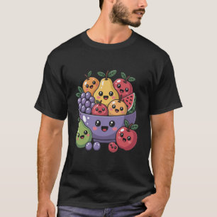 T-shirt Salade de fruits amoureux de la nourriture végane