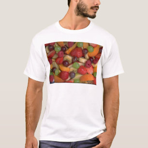 T-shirt Salade de fruits, plan rapproché