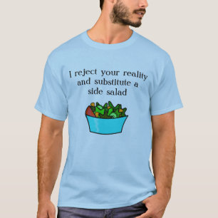 T-shirt Salade latérale (version simple)