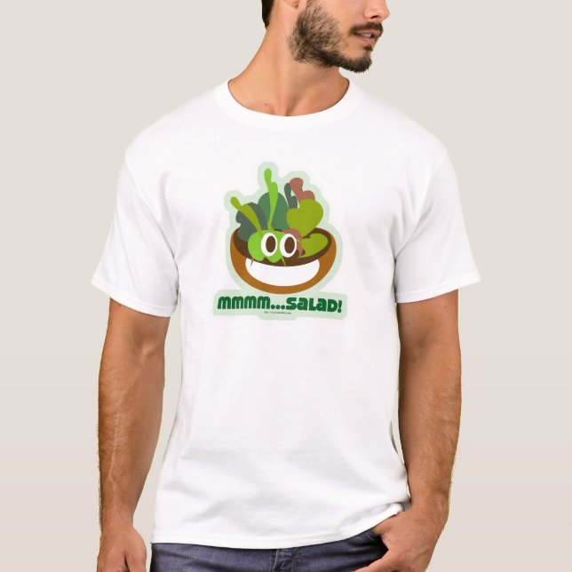 T-shirt Salade Mmmm (Devant)