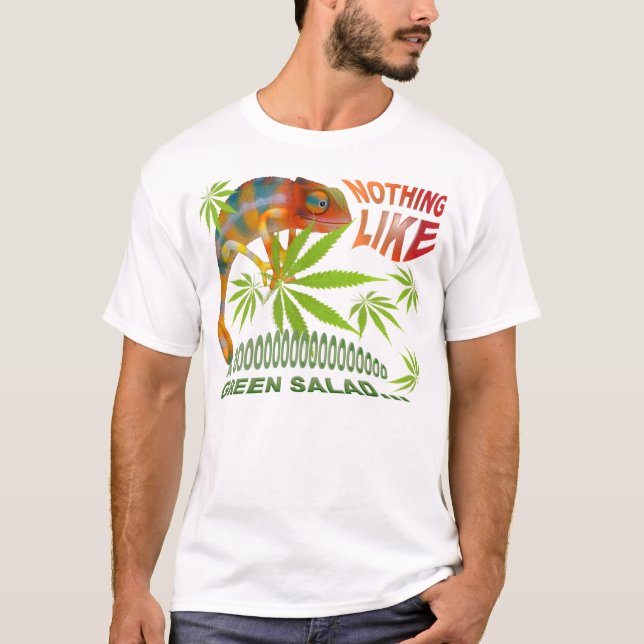 T-SHIRT SALADE VERTE (Devant)