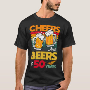 T-shirt Salades et bières vintages à mon 50e Bi 50 ans