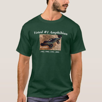T-shirt Salamandre de tigre (vert)