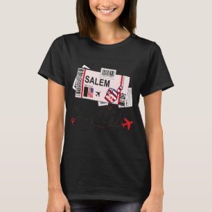 T-shirt Salem Girl - Salem Boarding Pass