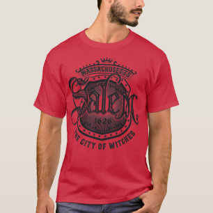 T-shirt Salem Massachusetts La Ville Des Sorcières1