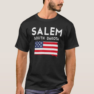 T-shirt Salem South Dakota USA State America Travel South