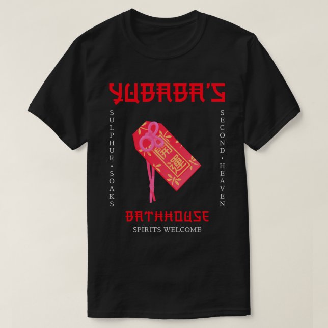 T-shirt Salle de bain du Yubaba (Design devant)