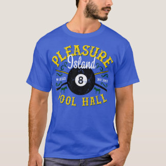 T-shirt Salle de billard de l'île Pleasure