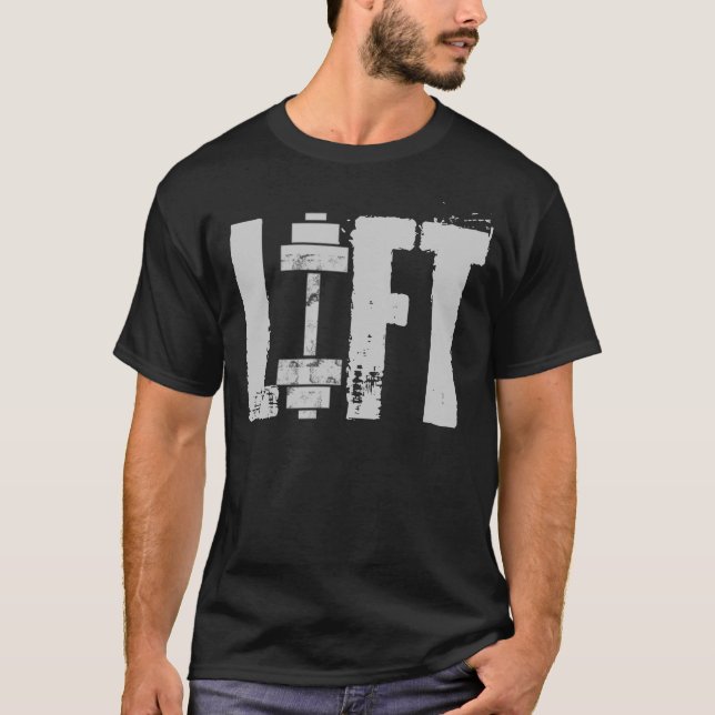 T-SHIRT SALLE DE SPORT ET DE TRAVAIL (Devant)