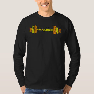 T-shirt Salle de sport Fitness Pompe Triceps Échauffement