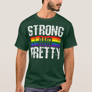 T-shirt Salle De Sport Fort Et Joli Gay pride, Lifting