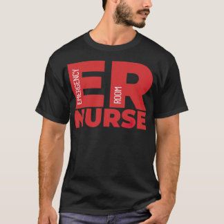 T-shirt Salle d'urgence Formation des infirmières