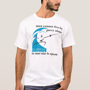 T-shirt Salle Honolulu : l'homme ne peut pas vivre à côt