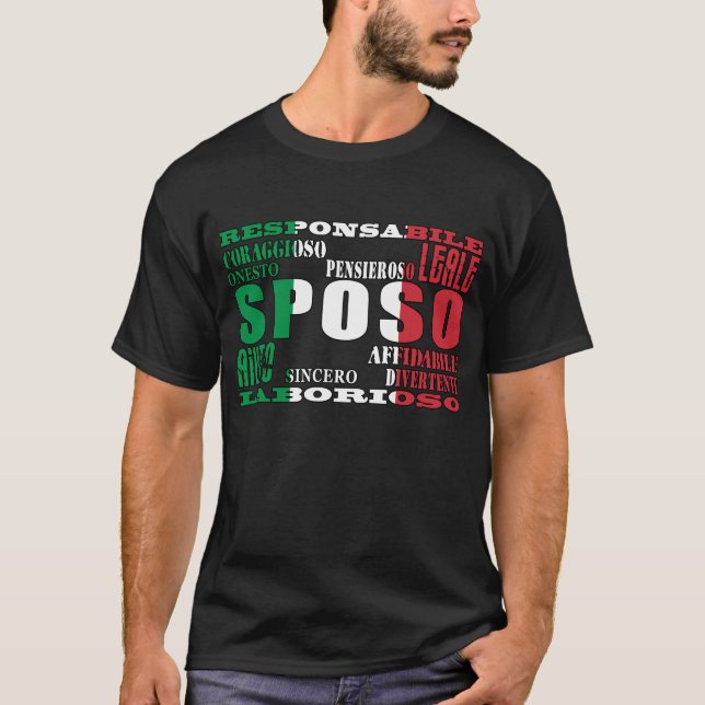 T-shirt Salles italiennes : Qualités (Devant)