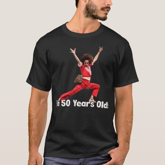 T-shirt Sally Omalley Je Suis 50 Stretch Kick (Devant)
