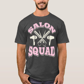 T-shirt Salon-cadeau Salon-cadeau femme Squad Hairstylist