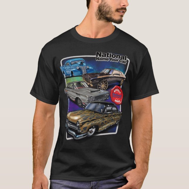 T-shirt Salon de voiture (Devant)