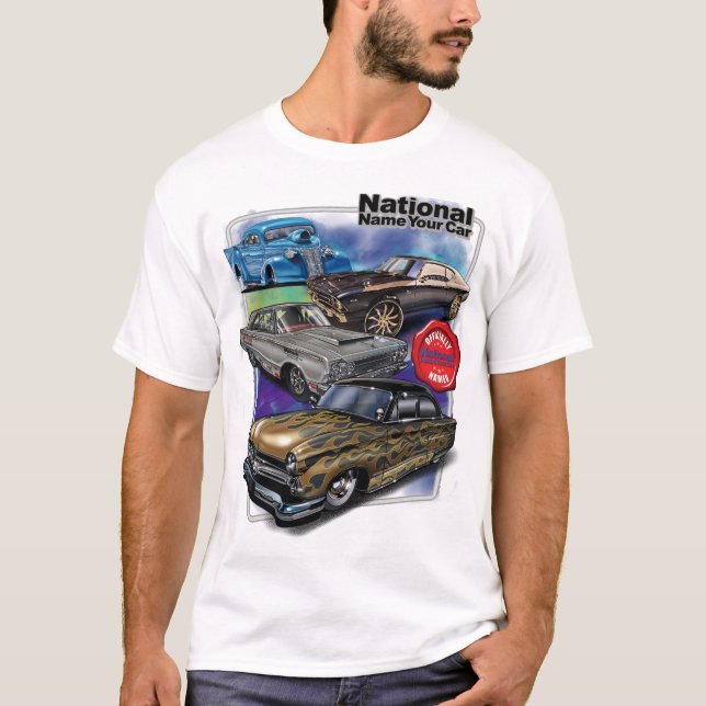 T-shirt Salon de voiture (Devant)