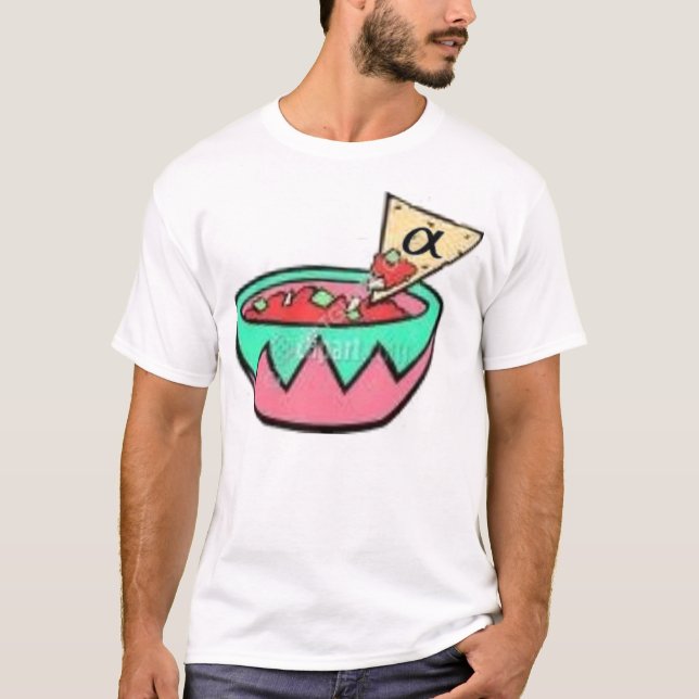T-shirt salsa2, alpha (Devant)