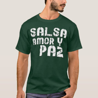 T-shirt Salsa Amor y Paz