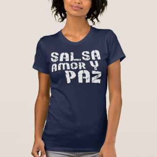 T-shirt Salsa Amor y Paz