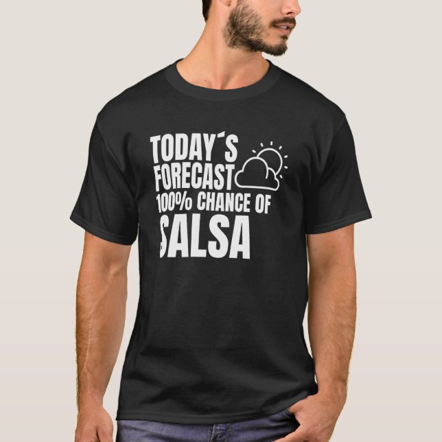 T-shirt Salsa dancer dance partner outfit salsa saying (Devant)