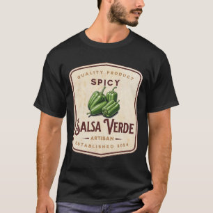 T-shirt Salsa épicée Vert Halloween Famille Correspondant 