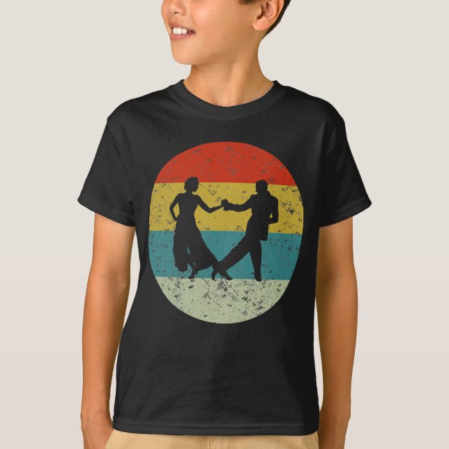 T-shirt salsa vintage (Devant)