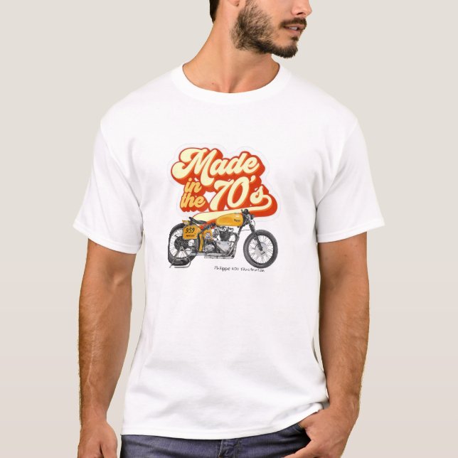 T-shirt Salt Lake 70s (Devant)