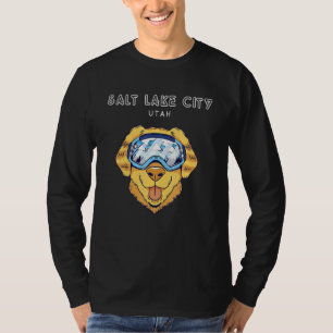 T-shirt Salt Lake City Utah - Lunettes de Ski Drôles de Ch