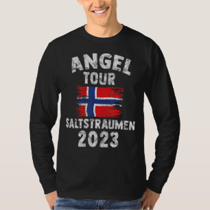 T-shirt Salttraumen 2023 Angel Tour en Norvège avec Drapea