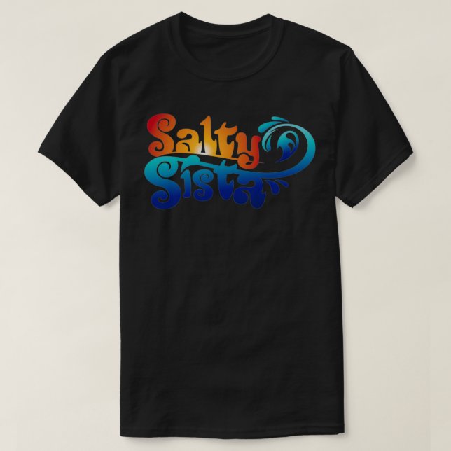 T-shirt Salty Sista (Design devant)