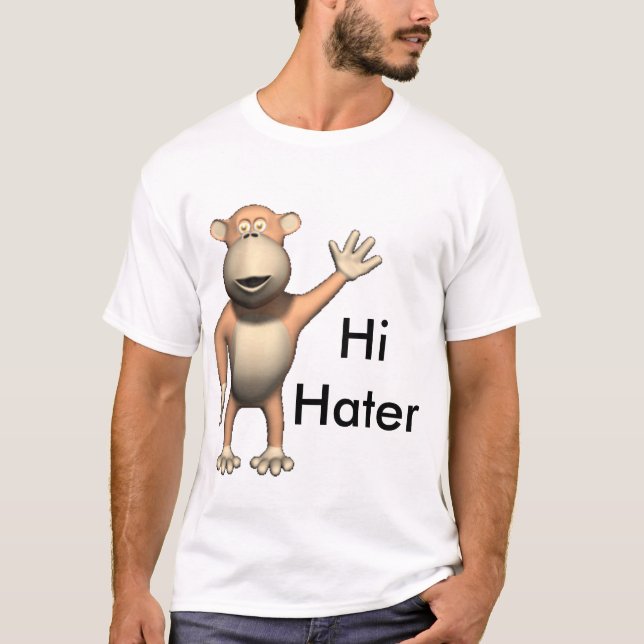 T-shirt Salut haineux de bye de haineux (Devant)