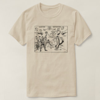 T-shirt Salut ou destruction Subgenius de Bob Dobbs