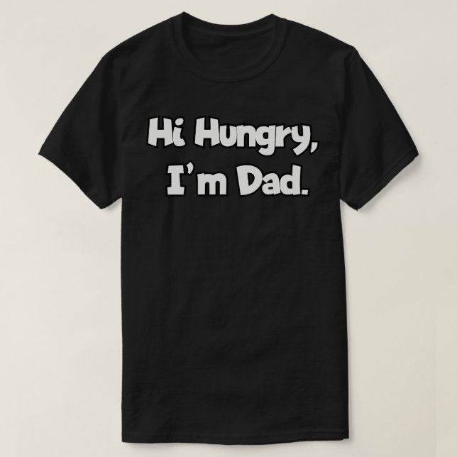 T-shirt Salut, Papa (Design devant)