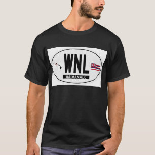 T-shirt Salut-WAIMANALO-Autocollant
