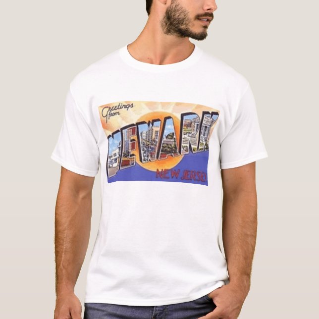 T-shirt Salutation de Newark (Devant)